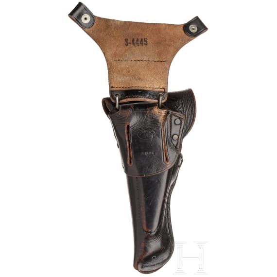 Colt Super .38 Automatic Model, mit Holster