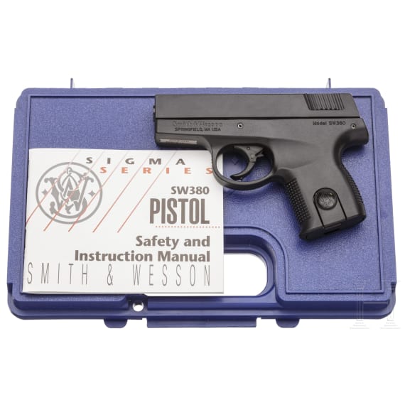 Smith & Wesson Mod. SW 380, "Baby Sigma", im Koffer