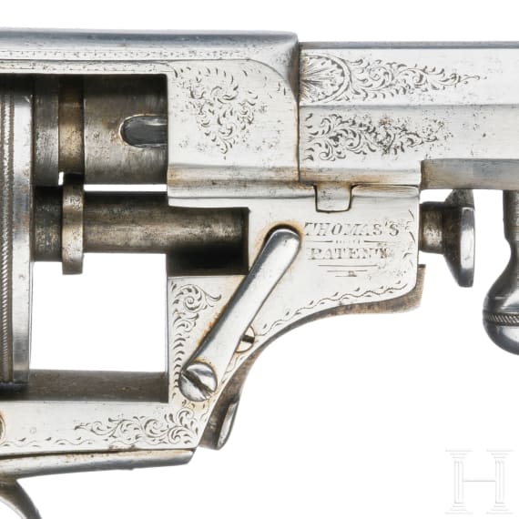 Gro&szlig;britannien, Thomas-Revolver, Lindner & Co, London, um 1870