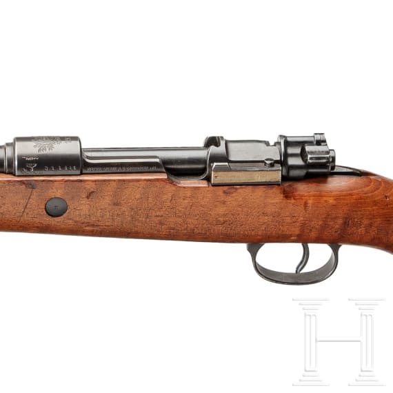 Karabiner 98 k Mod. 1937, Mauser, mit Seitengewehr