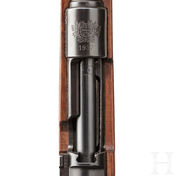 Karabiner 98 k Mod. 1937, Mauser, mit Seitengewehr