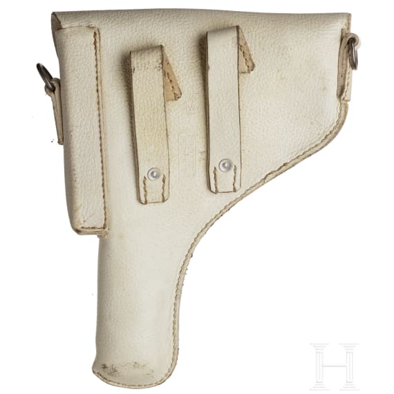 SIG P 210-3, 3. Fabrikationsserie, Polizei Basel, mit Futteral