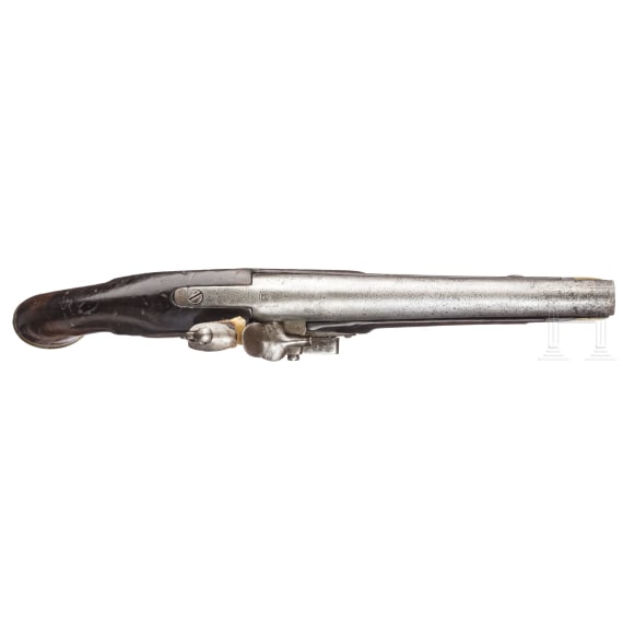 Milit&auml;rische Steinschlosspistole, Osmanisches Reich, Belgien, um 1850