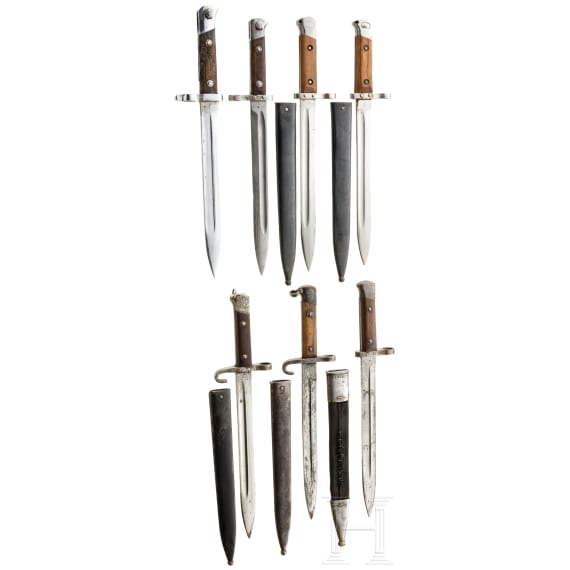 Sieben Bajonette Mannlicher M 95