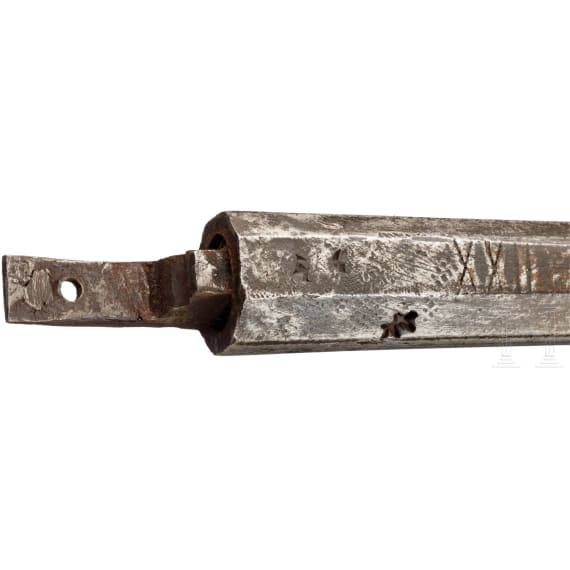 Milit&auml;rische Steinschlosspistole, Hessen (?), um 1720