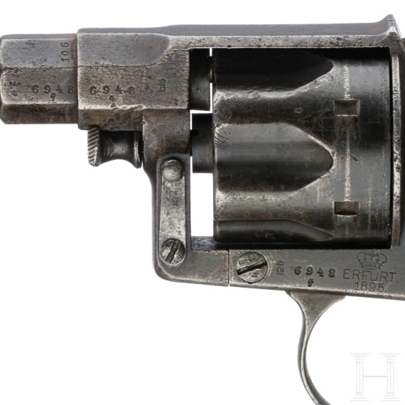 Reichsrevolver Mod. 1883, Erfurt 1895