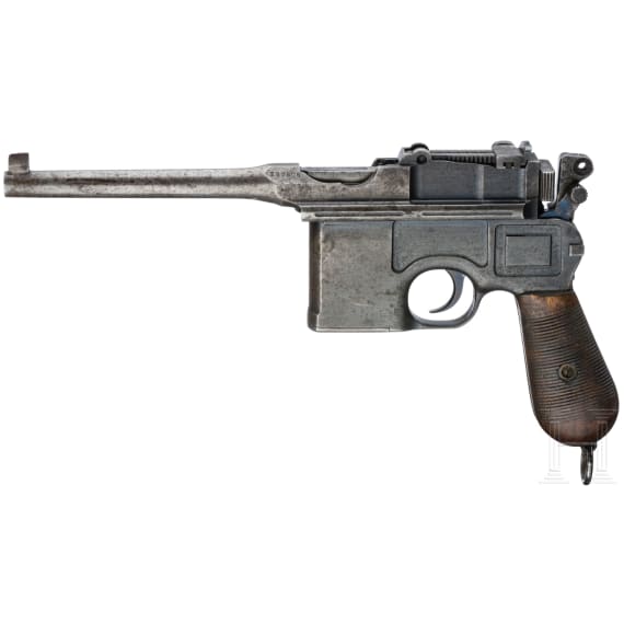 Mauser C 96, mit Kasten