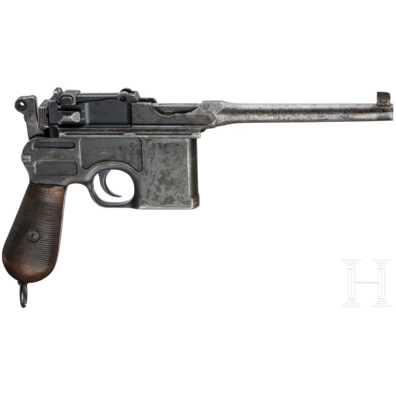 Mauser C 96, mit Kasten