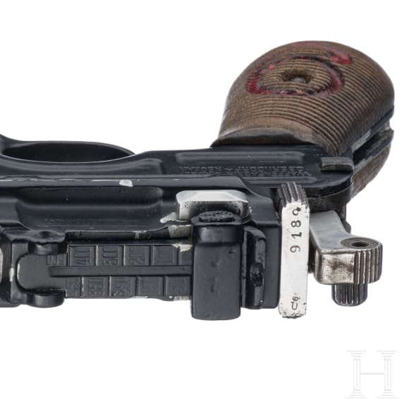 Mauser C 96/16, mit Kasten