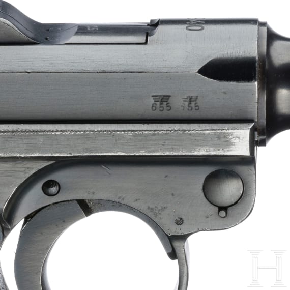 Mauser P 08, Banner 1940 commercial (WaA 655)