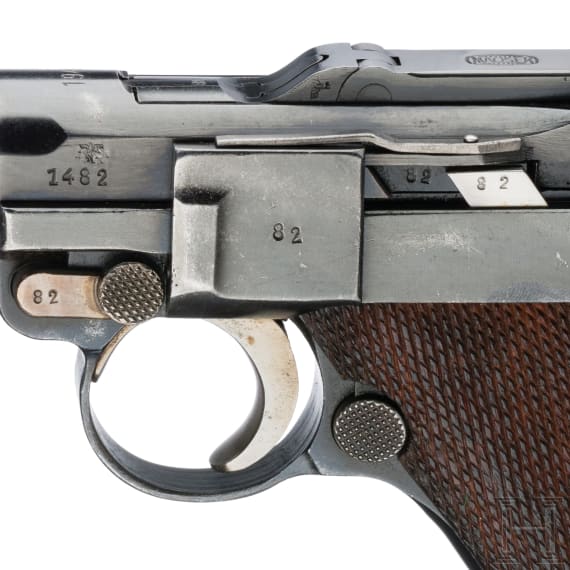 Mauser P08, Banner 1940, Polizei/Heer