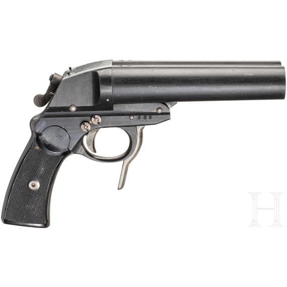 Doppell&auml;ufige Fliegerleuchtpistole Mod. L, Code "gpt - 1944"