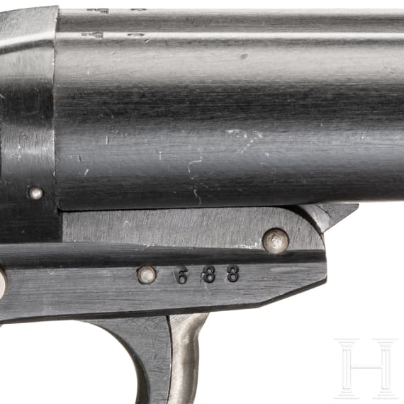 Doppell&auml;ufige Fliegerleuchtpistole Mod. L, Code "gpt - 1944"