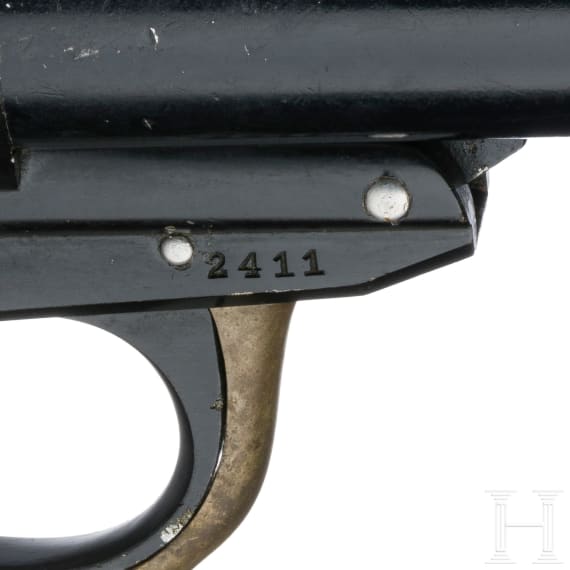 Doppell&auml;ufige Fliegerleuchtpistole Mod. L, August Menz
