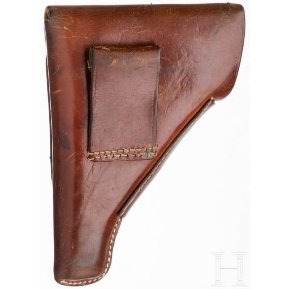 Tasche f&uuml;r Ortgies Pistolen im Kal. 7,65 Brown.