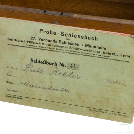 Patronenkasten, deutsch, Anfang 20. Jhdt.