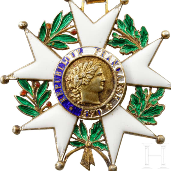 Frankreich - Orden der Ehrenlegion, Kommandeurskreuz ab 1870