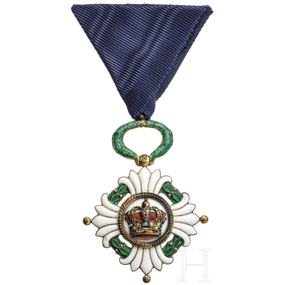 Orden der Krone von Jugoslawien - Ritterkreuz, 1930er Jahre