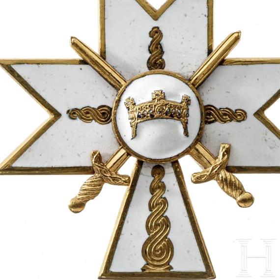 Orden der Krone K&ouml;nig Zvonimirs - Kreuz 3. Klasse mit Schwertern