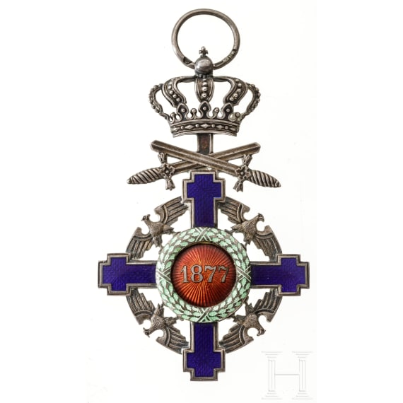 Orden des Sterns von Rumänien, Ritterkreuz mit Schwertern, 2. Modell