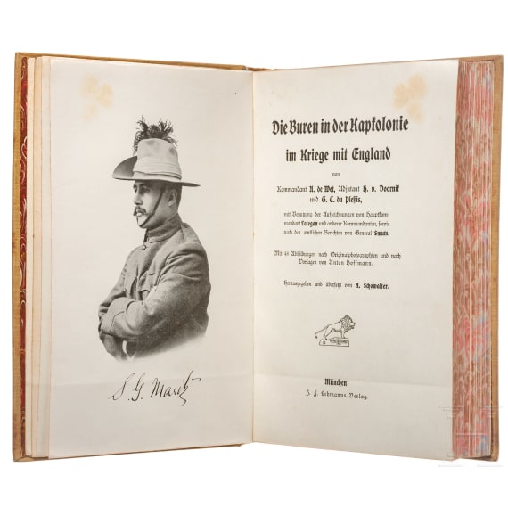 5 B&uuml;cher &uuml;ber S&uuml;dafrika, um 1900