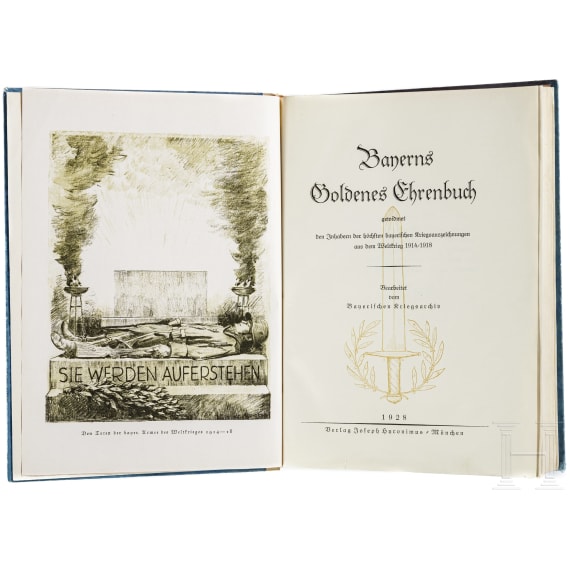 Bayerns Goldenes Ehrenbuch, M&uuml;nchen, 1928