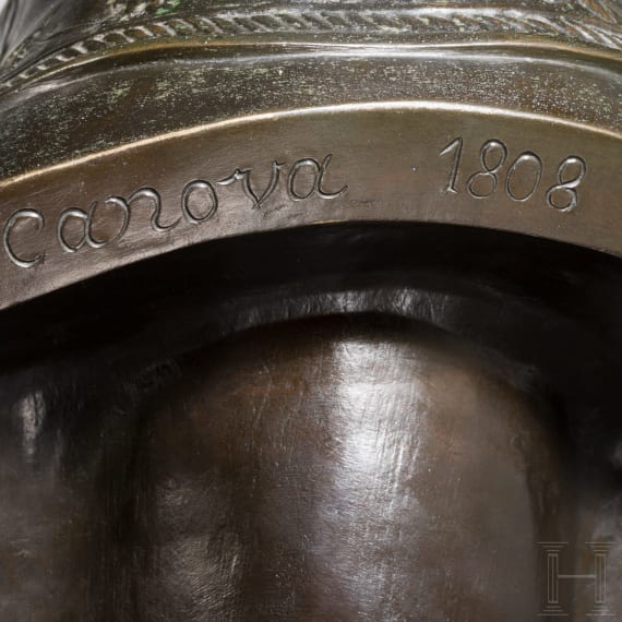 Napoleon Bonaparte – a bronze bust as First Consul