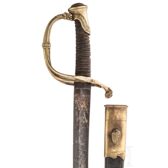 S&auml;bel M 1850 f&uuml;r Offiziere der Infanterie