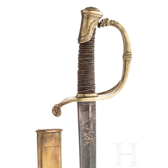 S&auml;bel M 1850 f&uuml;r Offiziere der Infanterie