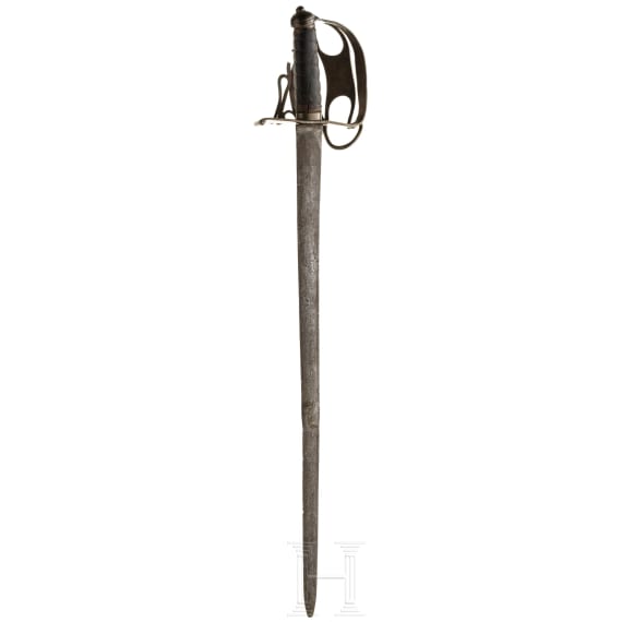 A Scottish basket hilt sword, circa 1800
