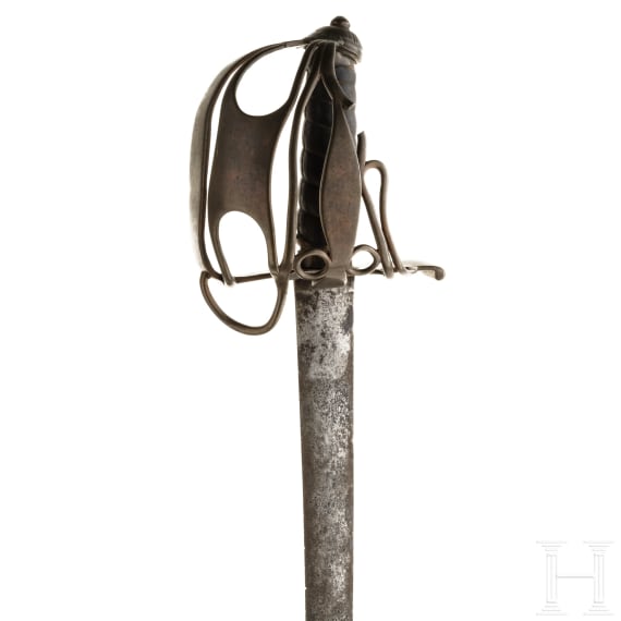 A Scottish basket hilt sword, circa 1800