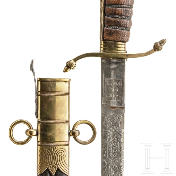 A dagger for navy officers, collector's replica