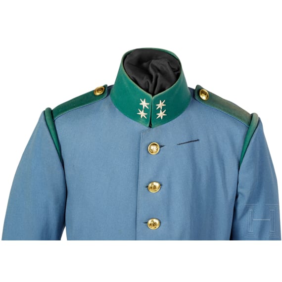 Waffenrock f&uuml;r einen Korporal der k.u.k. Infanterie, um 1900