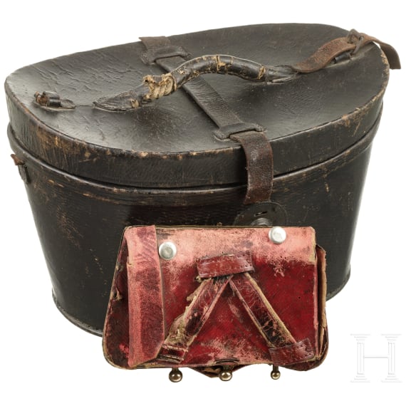 Tschako f&uuml;r einen Korporal der k.u.k. Infanterie, um 1900
