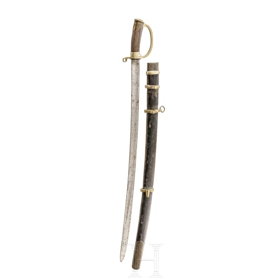 Schaschka M 1881 f&uuml;r Mannschaften der Dragoner, datiert 1917