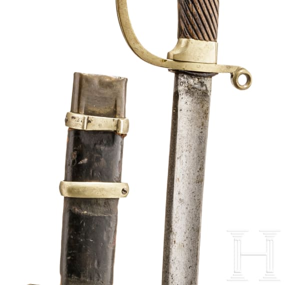 Schaschka M 1881 f&uuml;r Mannschaften der Dragoner, datiert 1917