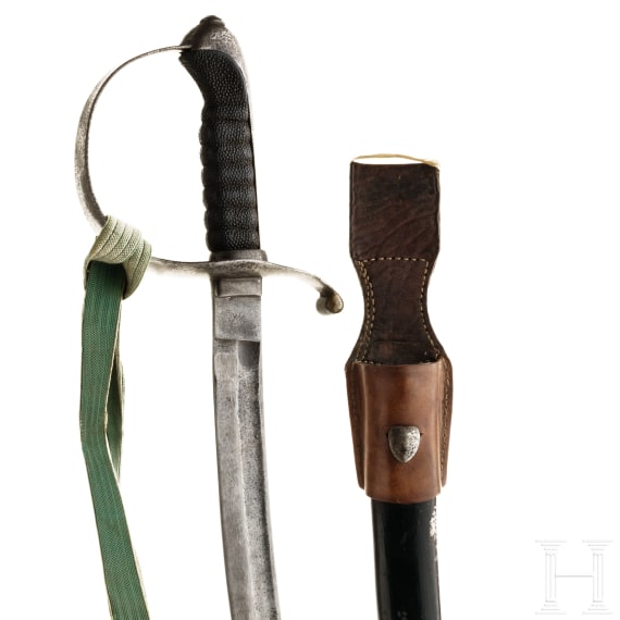 S&auml;bel der k&ouml;niglich-ungarischen Gendarmerie zu Fu&szlig;, um 1900