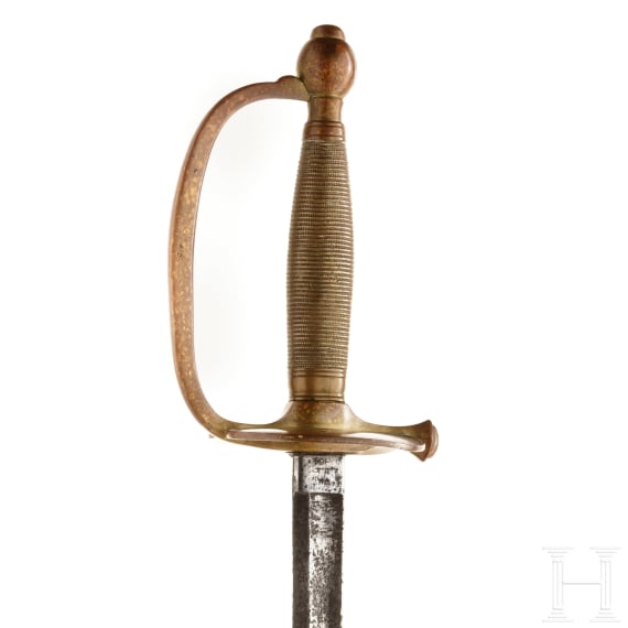 Degen M 1840 f&uuml;r Unteroffiziere, datiert 1864