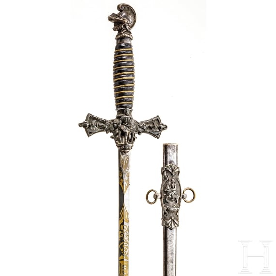 Zeremonialschwert der "Knights of Pythias", um 1900