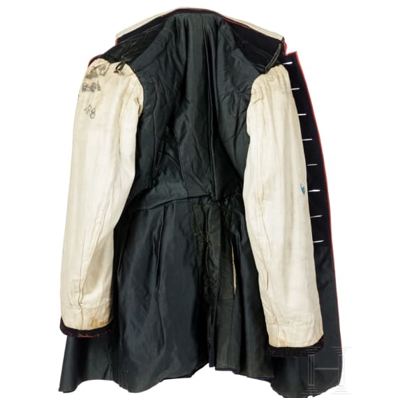 Zwei Uniformr&ouml;cke, Hose und Feldm&uuml;tze, 19./20. Jhdt.