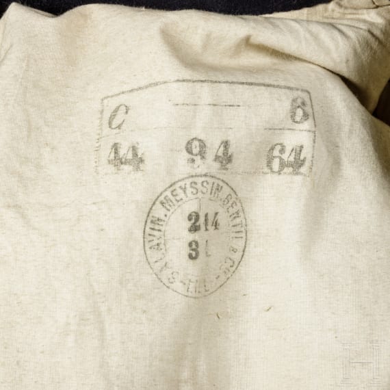 Zwei Uniformr&ouml;cke, Hose und Feldm&uuml;tze, 19./20. Jhdt.