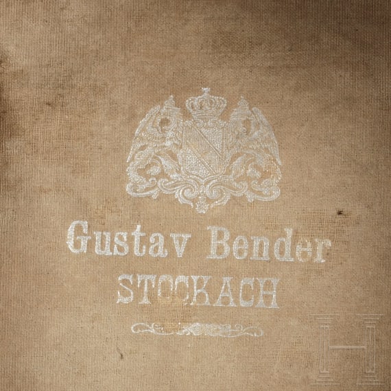 Schirmm&uuml;tze f&uuml;r einen badischen Sanit&auml;tsoffizier, um 1910