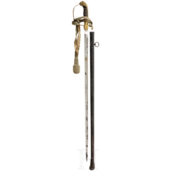 Prince George of Bavaria - a gift sword for Emmerich Baron of Godin, dated 1910