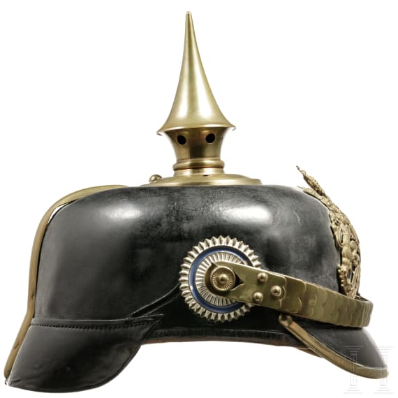 Helm M 1896 f&uuml;r einen Einj&auml;hrig-Freiwilligen