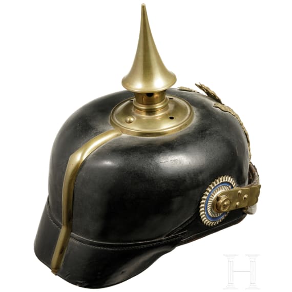 Helm M 1896 f&uuml;r einen Einj&auml;hrig-Freiwilligen