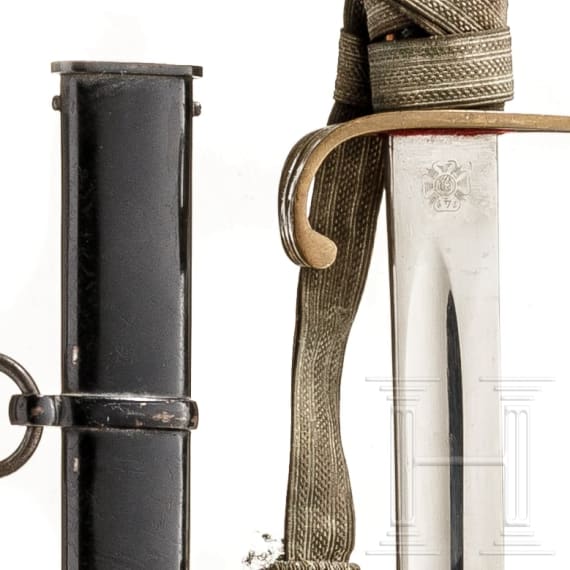 A sabre M 1855 for officers of the infantry