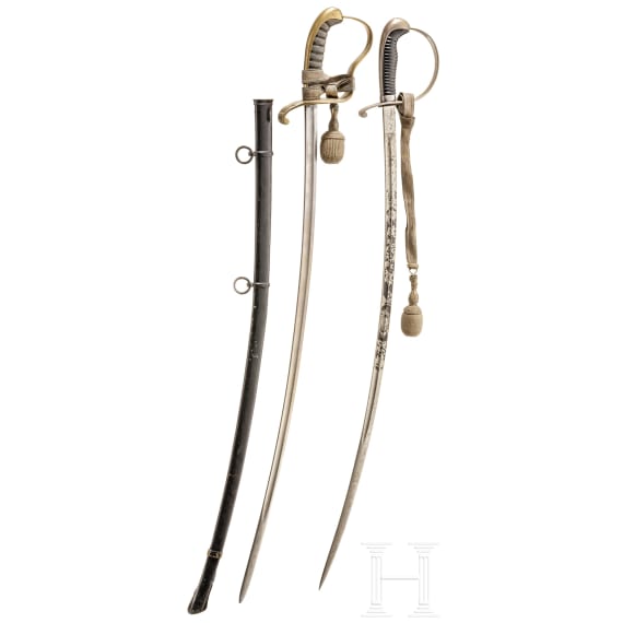 S&auml;bel M 1855 f&uuml;r Offiziere der Infanterie und Artilleries&auml;bel, um 1900