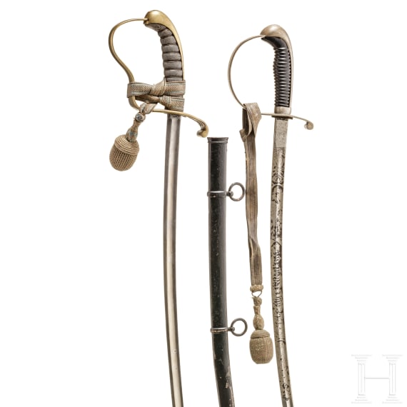 S&auml;bel M 1855 f&uuml;r Offiziere der Infanterie und Artilleries&auml;bel, um 1900