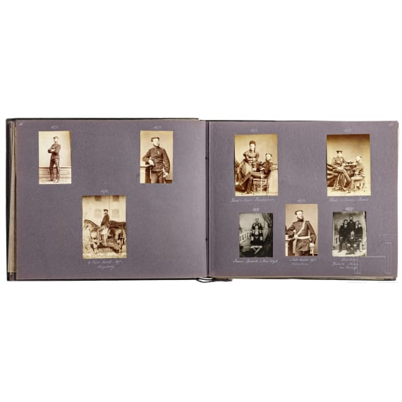Fotoalbum der Familie "Weyh", Regensburg, 19. Jhdt.