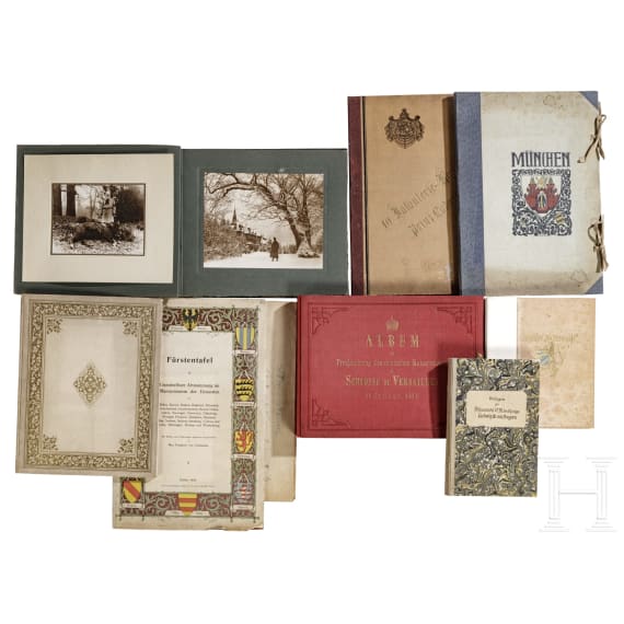 Wilhelm Freiherr von Leonrod - large format books and folders